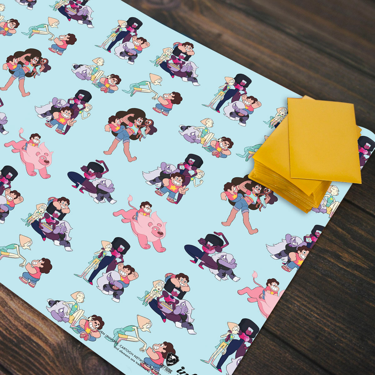 Steven Universe Blue Pattern Playmat - Premium Playmat from Inked Gaming - Just $34.99! Shop now at Game Crave Tournament Store