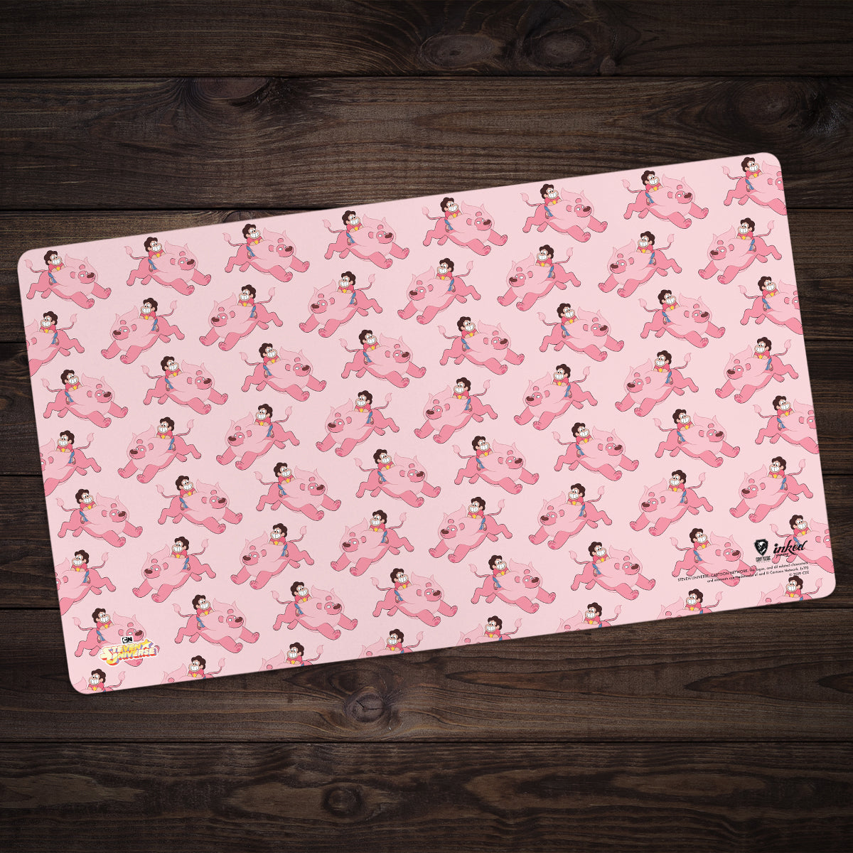 Steven Universe Pink Pattern Playmat - Premium Playmat from Inked Gaming - Just $34.99! Shop now at Game Crave Tournament Store