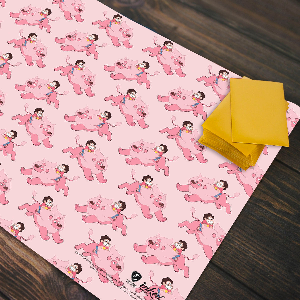 Steven Universe Pink Pattern Playmat - Premium Playmat from Inked Gaming - Just $34.99! Shop now at Game Crave Tournament Store