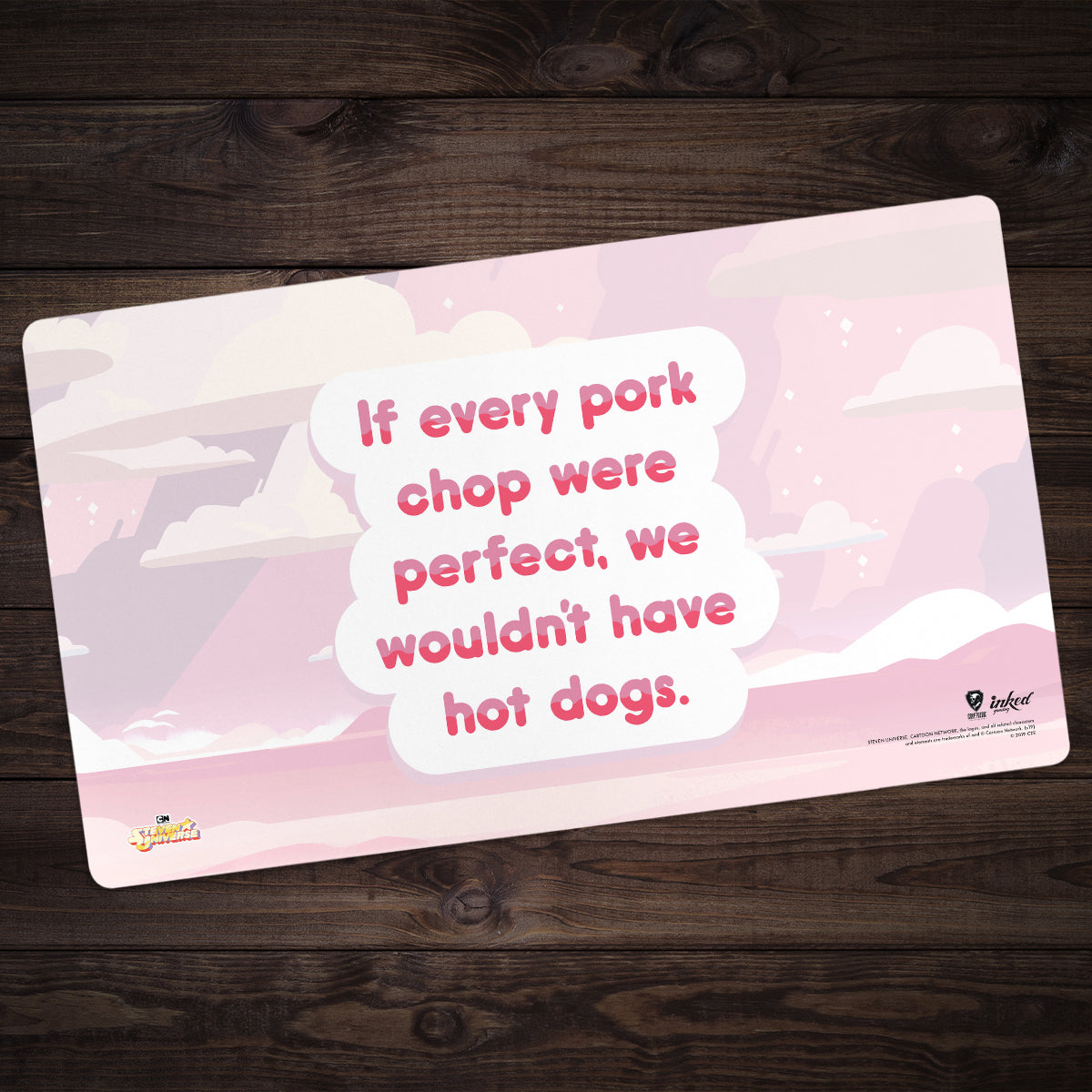 Steven Universe Pork Chop Playmat - Premium Playmat from Inked Gaming - Just $34.99! Shop now at Game Crave Tournament Store