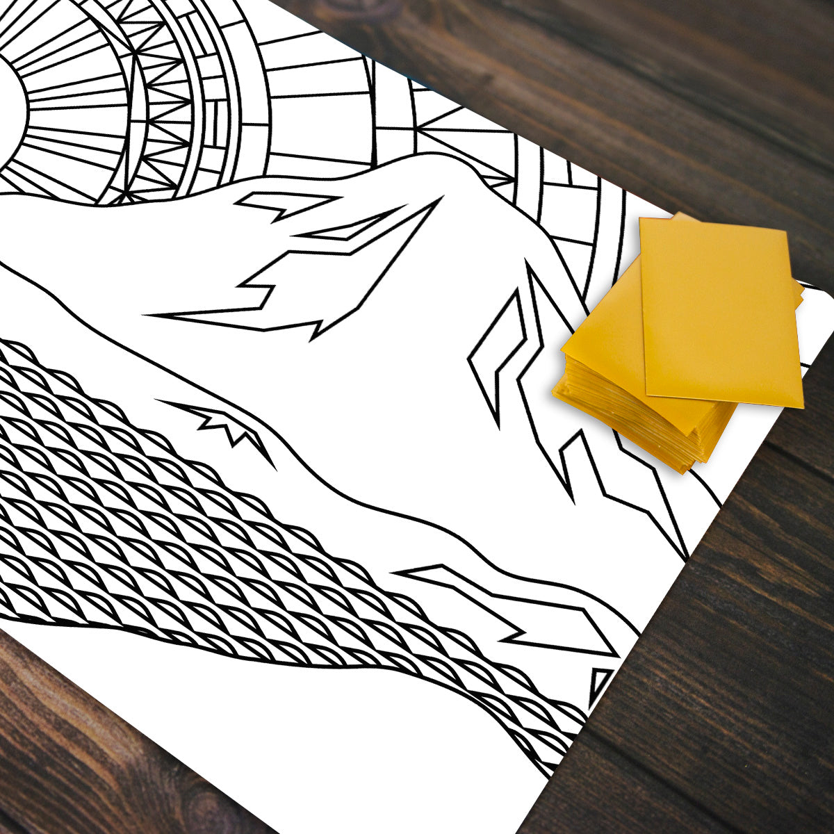 Sunset On The Pacific Playmat - Premium Playmat from Inked Gaming - Just $34.99! Shop now at Game Crave Tournament Store