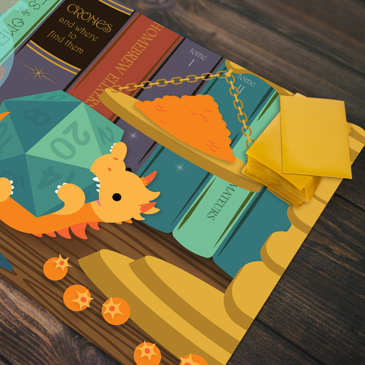 The Magicians Assistant Playmat - Premium Playmat from Inked Gaming - Just $34.99! Shop now at Game Crave Tournament Store