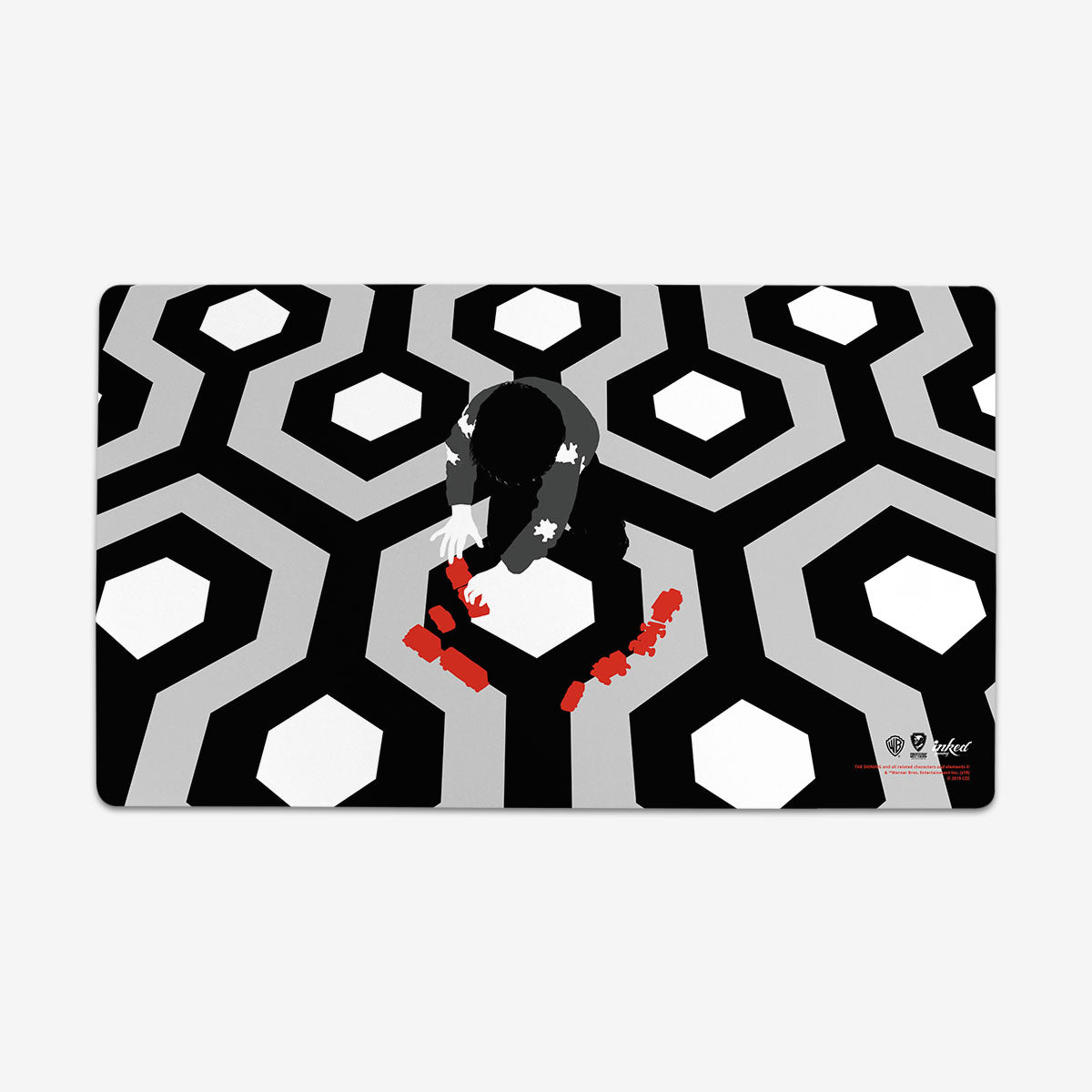 The Shining Gray Rug Playmat - Premium Playmat from Inked Gaming - Just $34.99! Shop now at Game Crave Tournament Store
