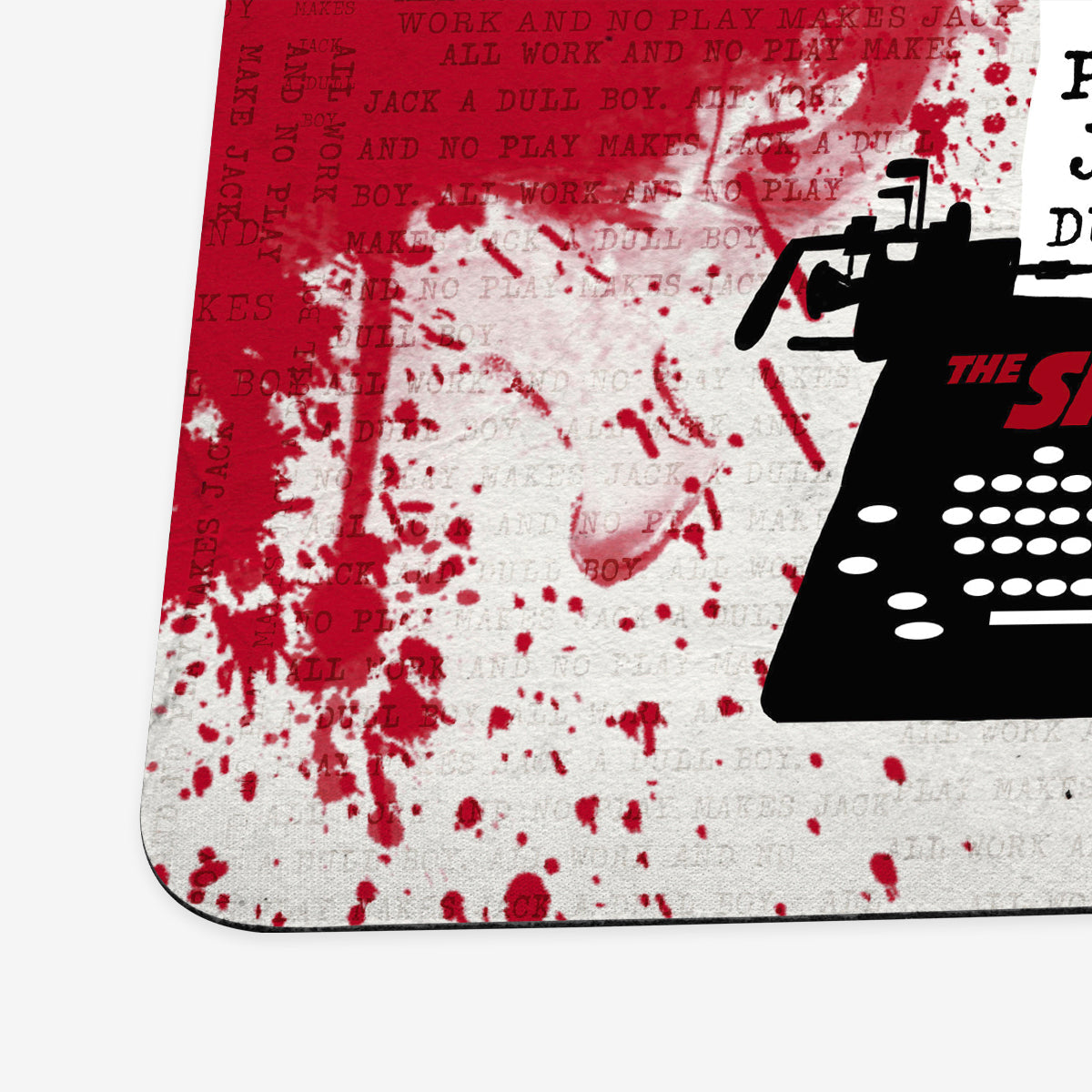 The Shining Typewriter Playmat - Premium Playmat from Inked Gaming - Just $34.99! Shop now at Game Crave Tournament Store