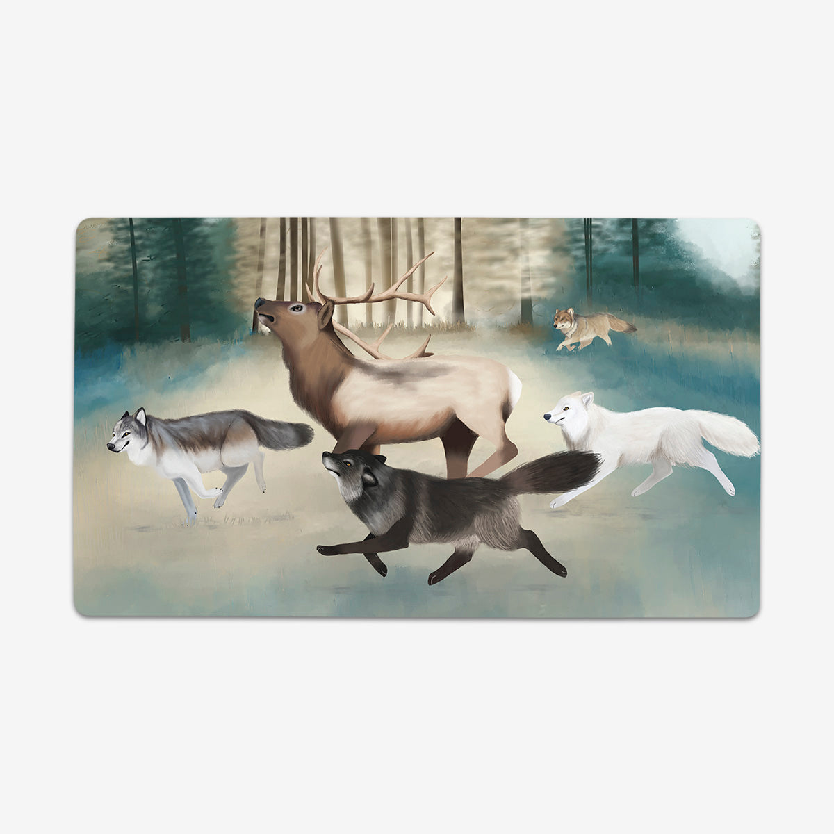 Time For Dinner Playmat - Premium Playmat from Inked Gaming - Just $34.99! Shop now at Game Crave Tournament Store