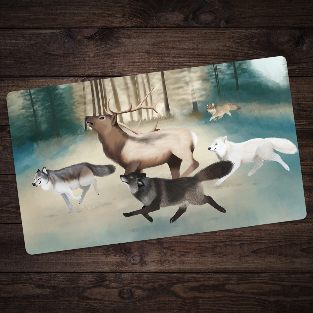 Time For Dinner Playmat - Premium Playmat from Inked Gaming - Just $34.99! Shop now at Game Crave Tournament Store