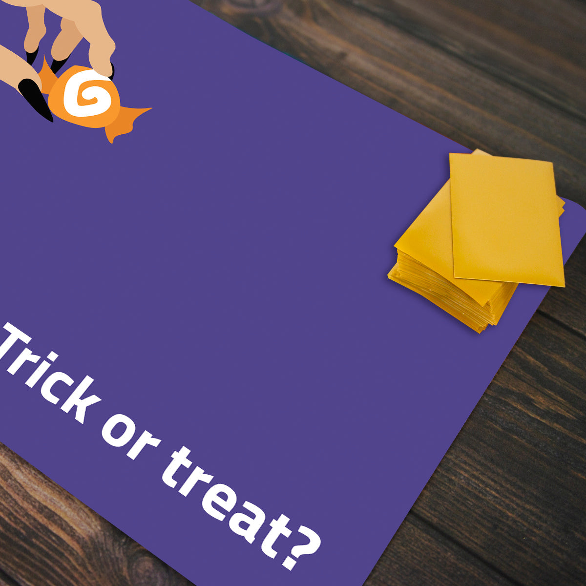 Trick Or Treat Candy Playmat - Premium Playmat from Inked Gaming - Just $34.99! Shop now at Game Crave Tournament Store