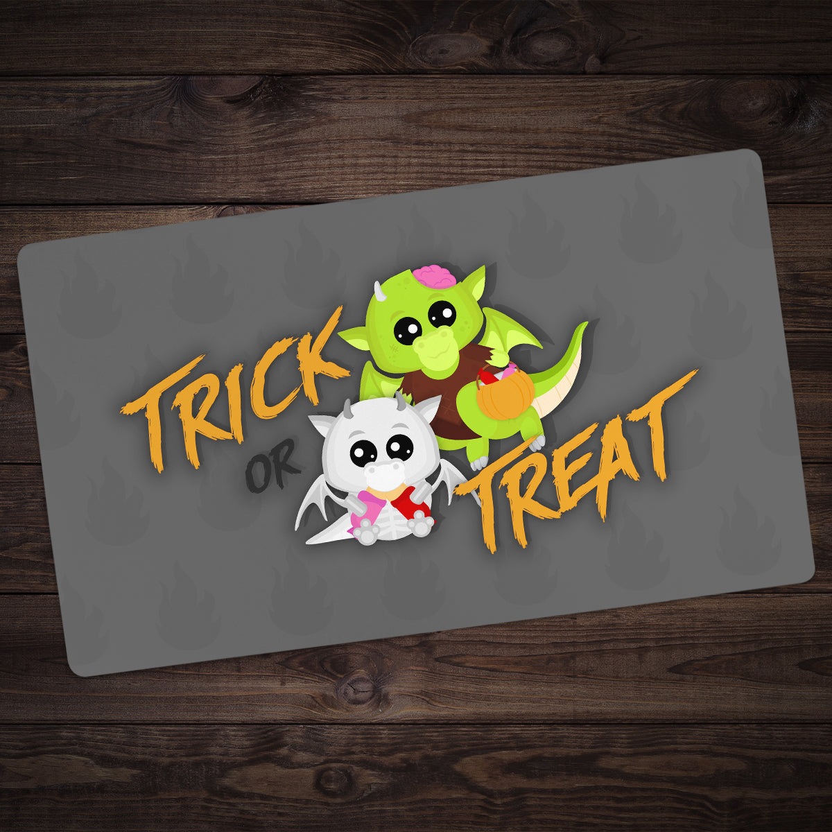 Trick or Treat Playmat - Premium Playmat from Inked Gaming - Just $34.99! Shop now at Game Crave Tournament Store