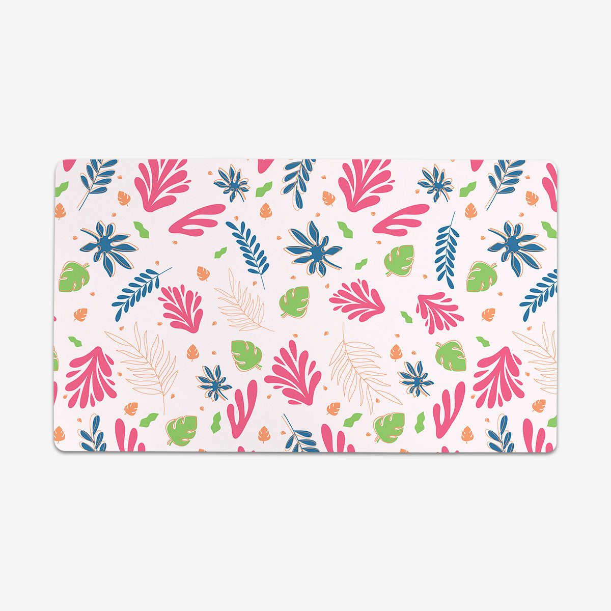 Tropical Leaves Playmat - Premium Desk Mat from Inked Gaming - Just $34.99! Shop now at Game Crave Tournament Store