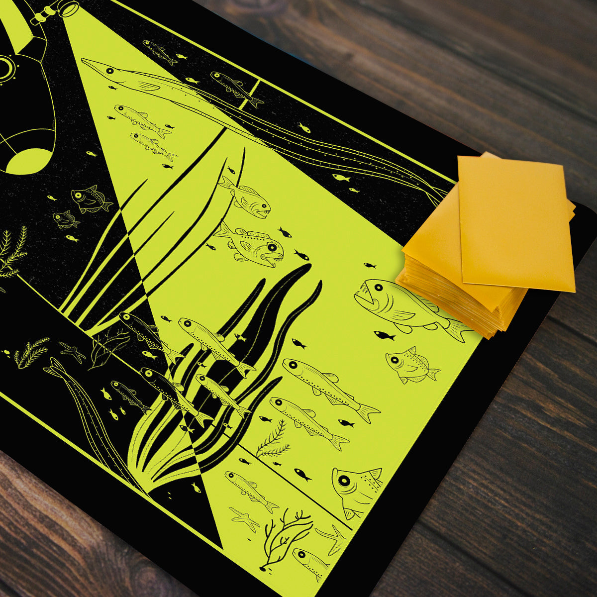 Under the Sea Playmat - Premium Playmat from Inked Gaming - Just $34.99! Shop now at Game Crave Tournament Store