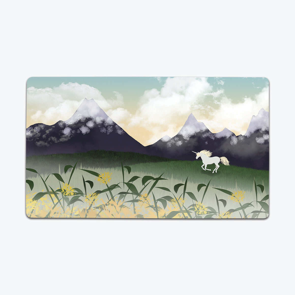 Unicorn Hills Playmat - Premium Playmat from Inked Gaming - Just $34.99! Shop now at Game Crave Tournament Store