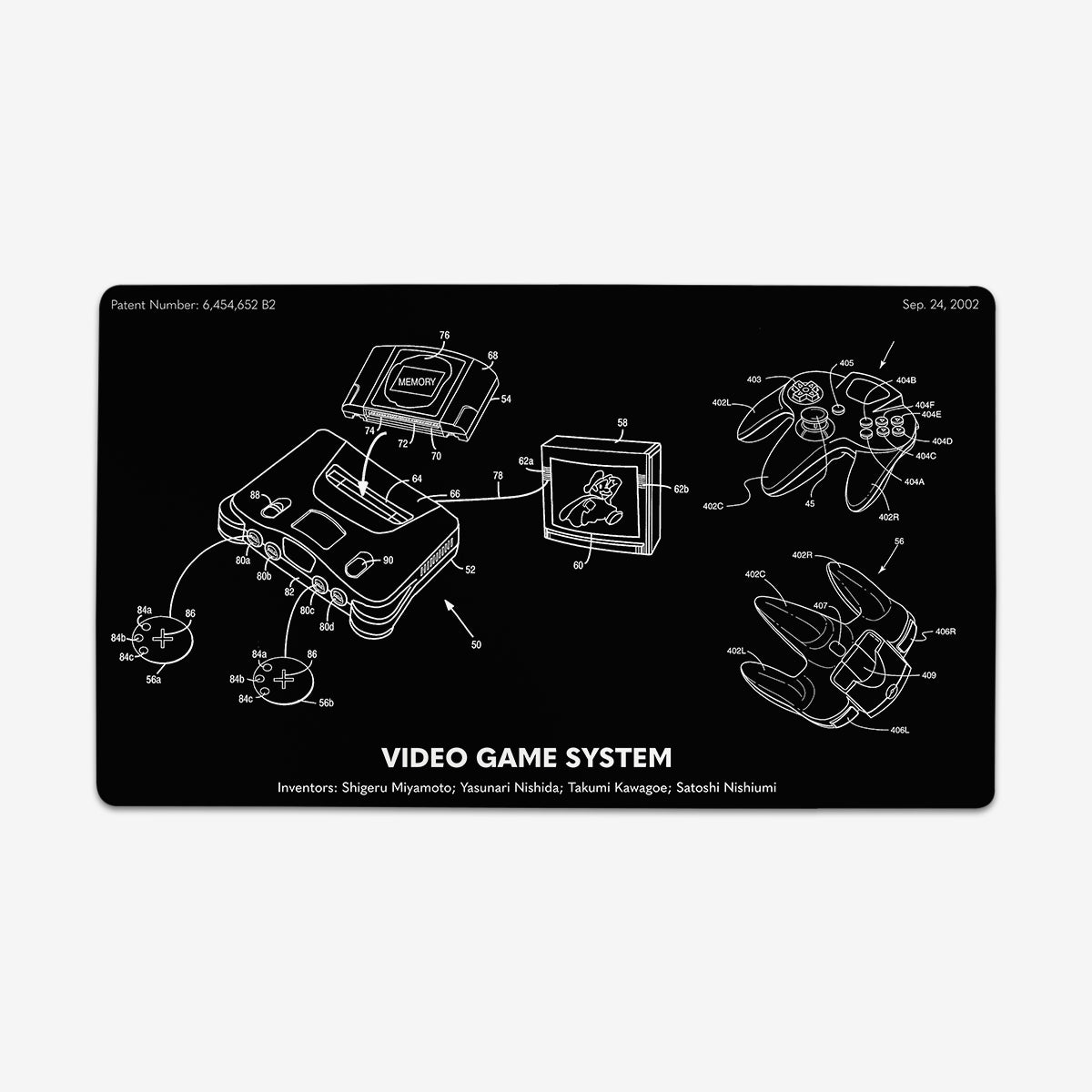 Video Game System Playmat - Premium Playmat from Inked Gaming - Just $34.99! Shop now at Game Crave Tournament Store
