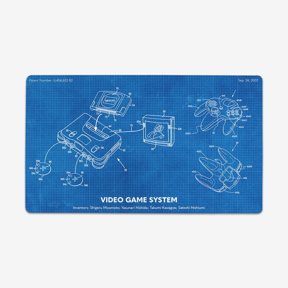 Video Game System Playmat - Premium Playmat from Inked Gaming - Just $34.99! Shop now at Game Crave Tournament Store
