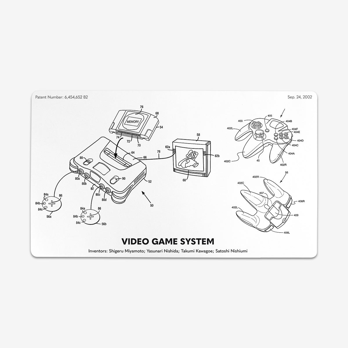Video Game System Playmat - Premium Playmat from Inked Gaming - Just $34.99! Shop now at Game Crave Tournament Store