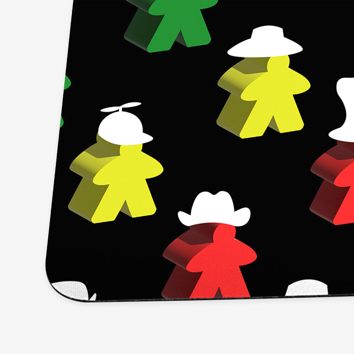 Village Meeple Playmat - Premium Desk Mat from Inked Gaming - Just $34.99! Shop now at Game Crave Tournament Store