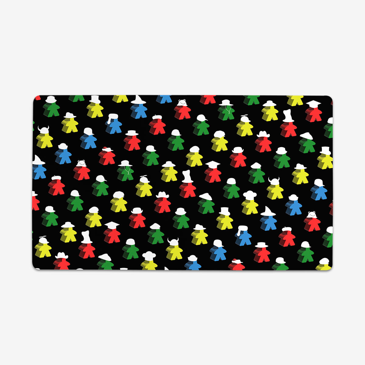 Village Meeple Playmat - Premium Desk Mat from Inked Gaming - Just $34.99! Shop now at Game Crave Tournament Store