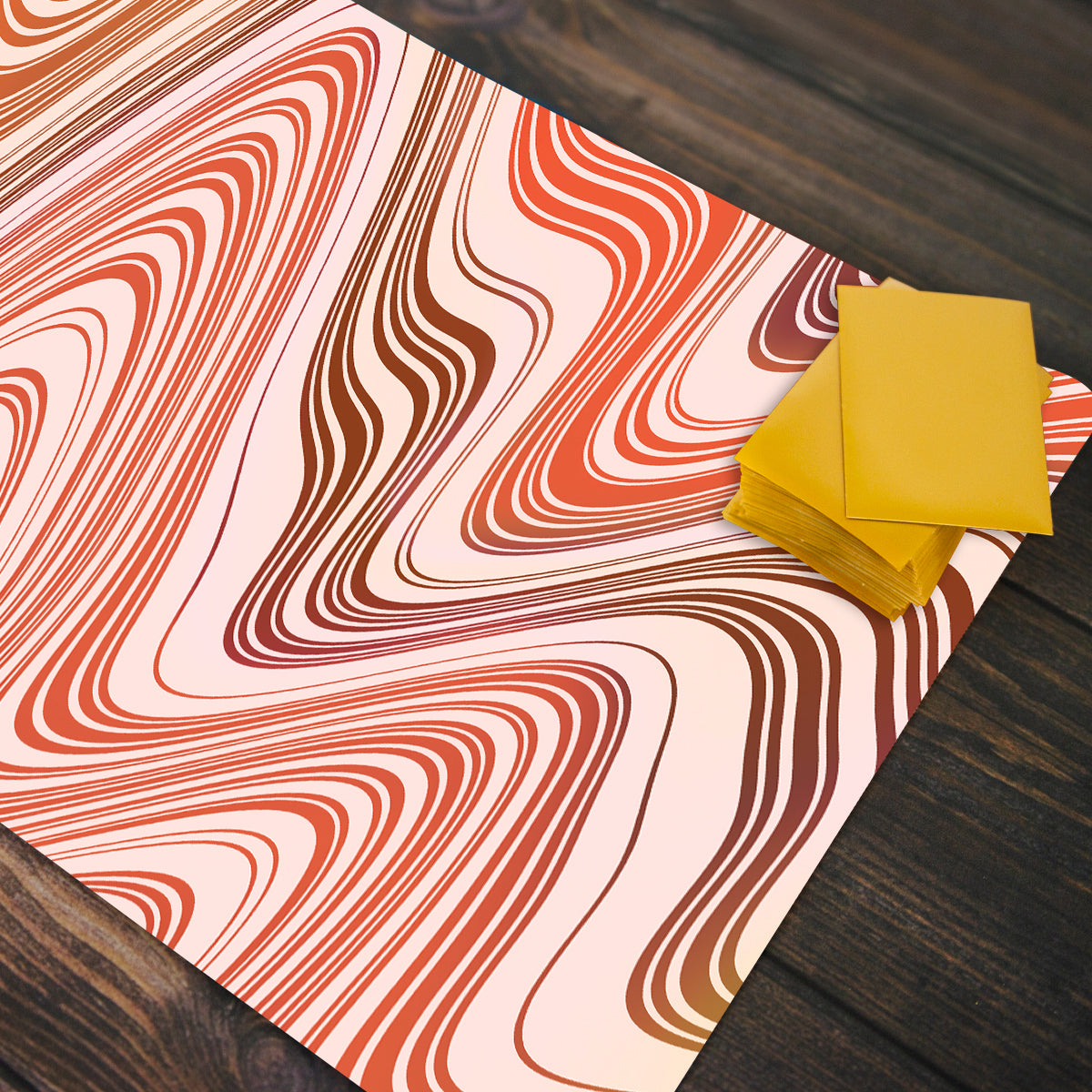 Waves of Smoke Playmat - Premium Desk Mat from Inked Gaming - Just $34.99! Shop now at Game Crave Tournament Store