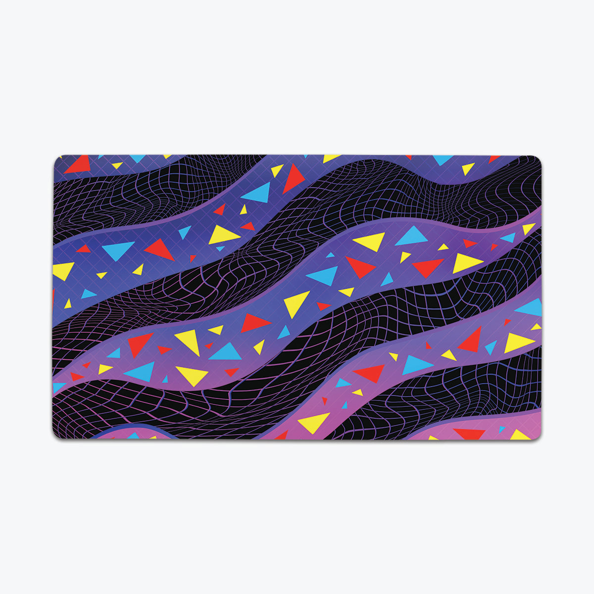 Wavy Triangles Playmat - Premium Desk Mat from Inked Gaming - Just $34.99! Shop now at Game Crave Tournament Store