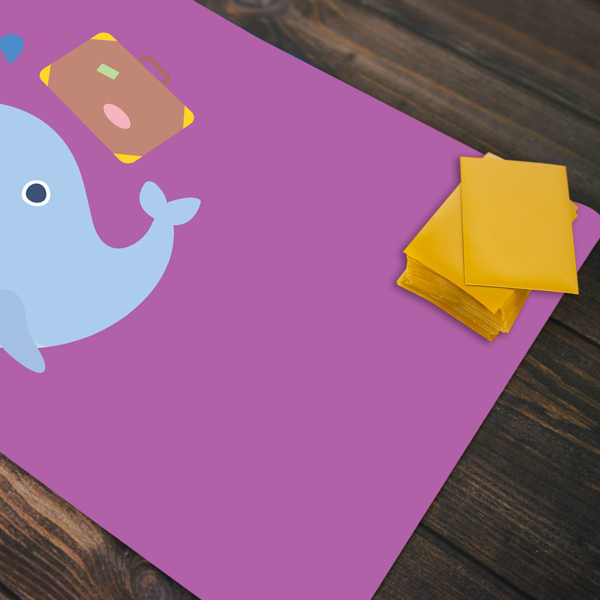 Whale Playmat - Premium Playmat from Inked Gaming - Just $34.99! Shop now at Game Crave Tournament Store