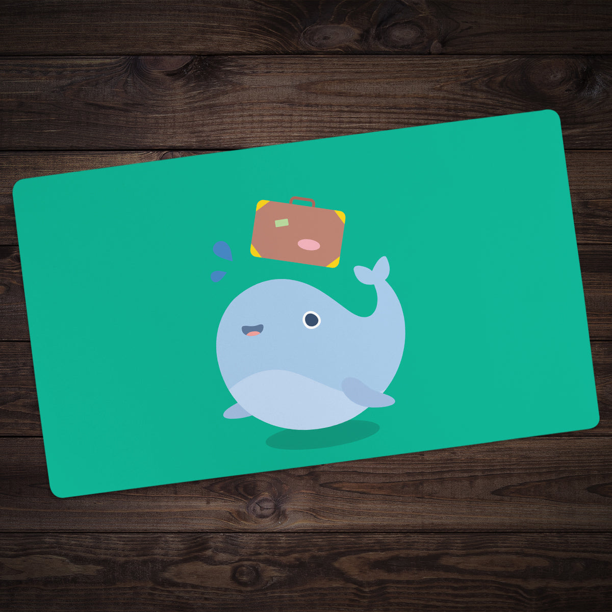 Whale Playmat - Premium Playmat from Inked Gaming - Just $34.99! Shop now at Game Crave Tournament Store