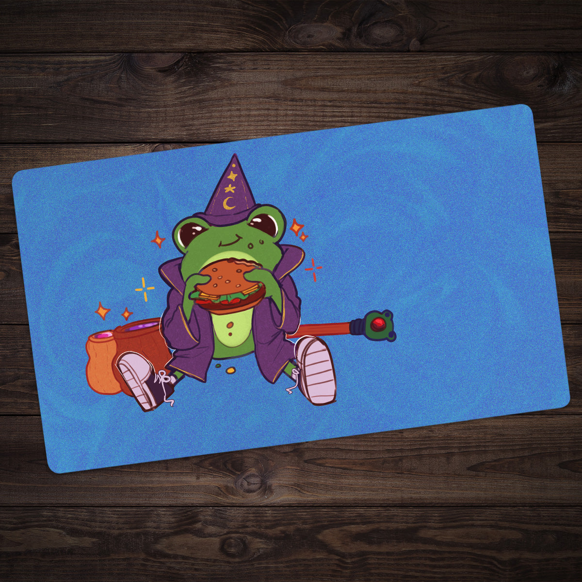 Wizard's Lunch Break Playmat - Premium Playmat from Inked Gaming - Just $34.99! Shop now at Game Crave Tournament Store