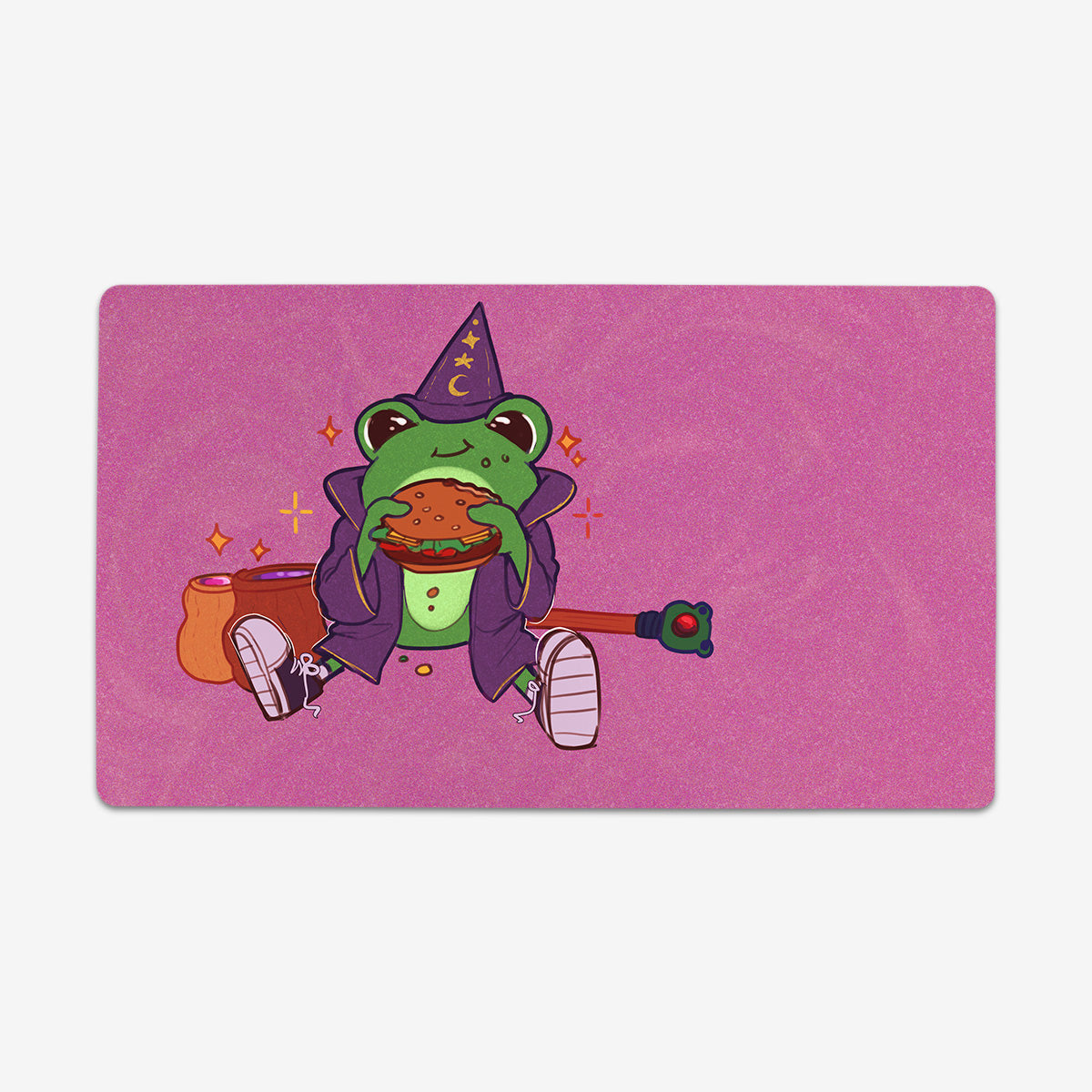 Wizard's Lunch Break Playmat - Premium Playmat from Inked Gaming - Just $34.99! Shop now at Game Crave Tournament Store