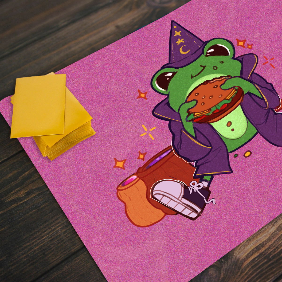 Wizard's Lunch Break Playmat - Premium Playmat from Inked Gaming - Just $34.99! Shop now at Game Crave Tournament Store