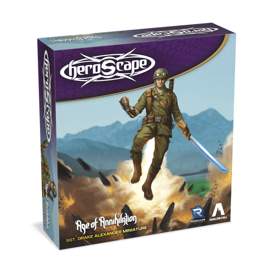 Heroscape - Sgt Drake Alexander Miniature