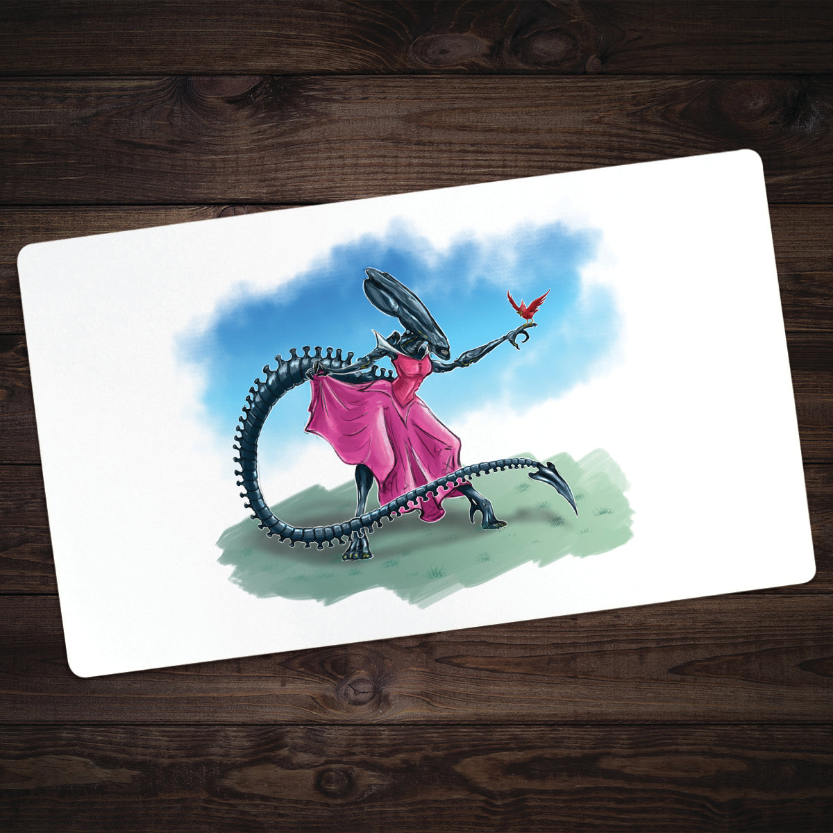 Xenomorph Princess Playmat - Premium Playmat from Inked Gaming - Just $34.99! Shop now at Game Crave Tournament Store