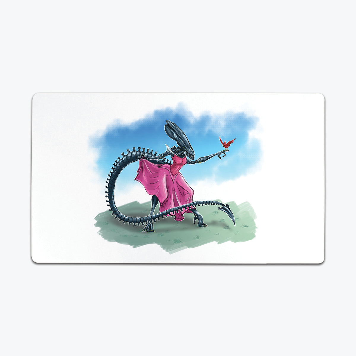 Xenomorph Princess Playmat - Premium Playmat from Inked Gaming - Just $34.99! Shop now at Game Crave Tournament Store