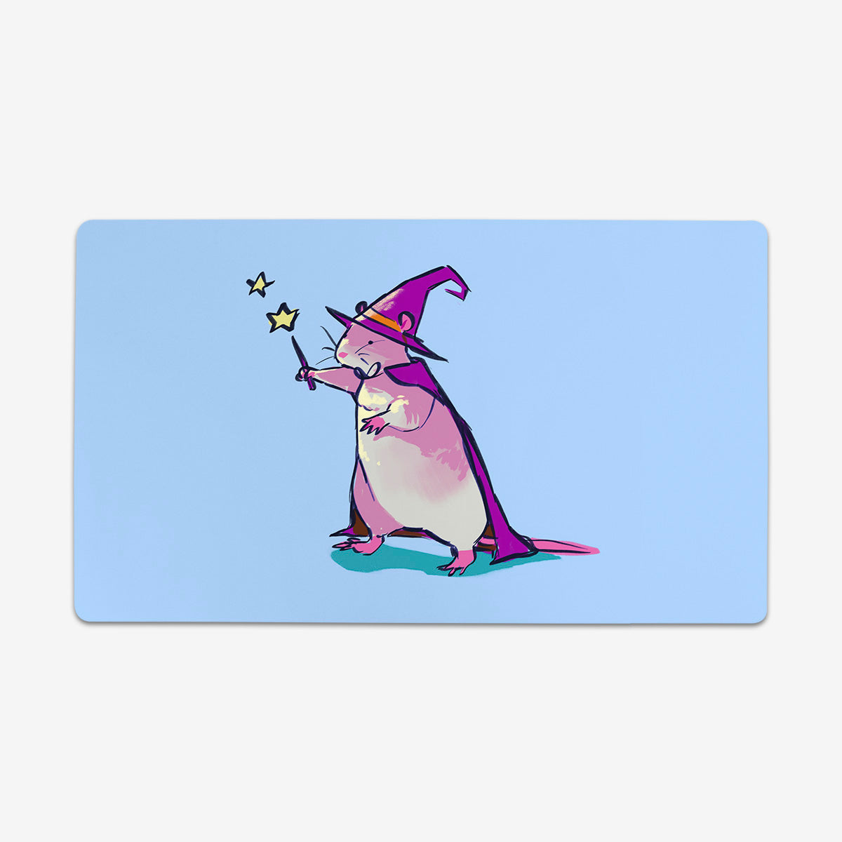Wizard Rat Playmat - Premium Playmat from Inked Gaming - Just $34.99! Shop now at Game Crave Tournament Store