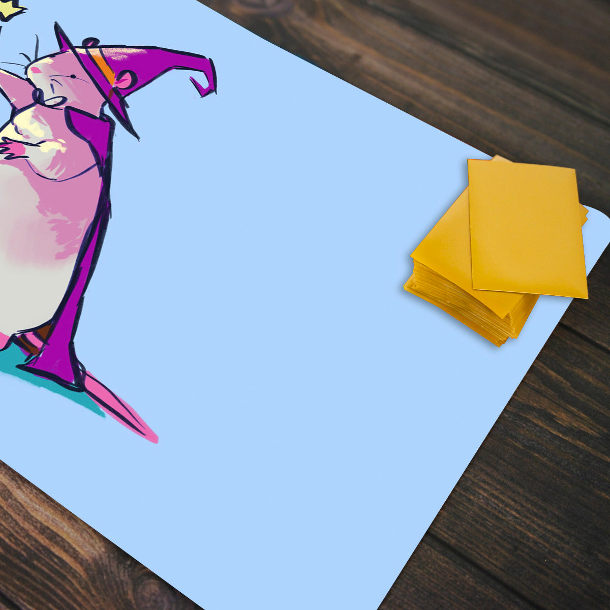 Wizard Rat Playmat - Premium Playmat from Inked Gaming - Just $34.99! Shop now at Game Crave Tournament Store