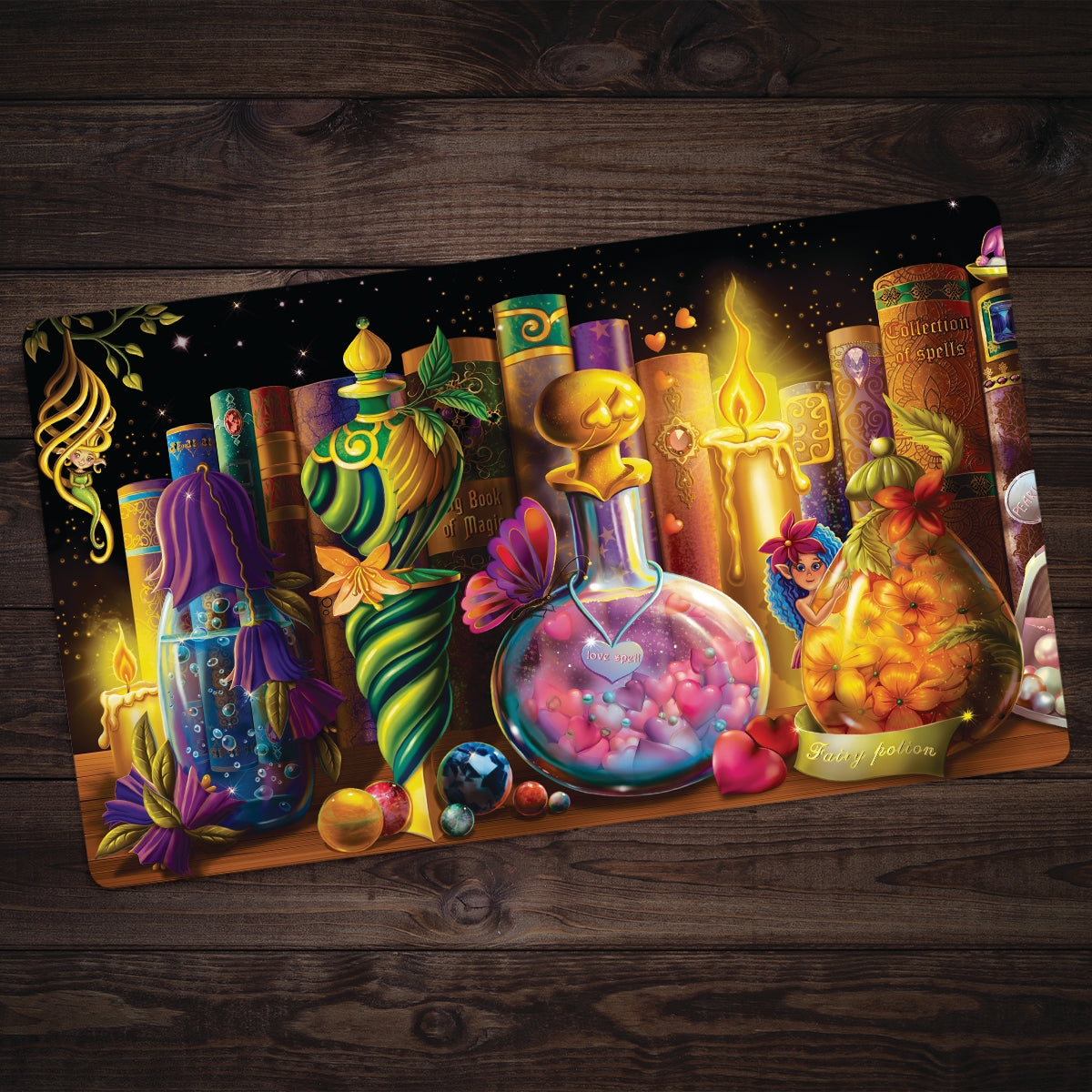 The Magical Potions Playmat - Premium Desk Mat from Inked Gaming - Just $34.99! Shop now at Game Crave Tournament Store