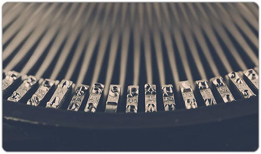 Vintage Typewriter Playmat - Premium Playmat from Inked Gaming - Just $34.99! Shop now at Game Crave Tournament Store