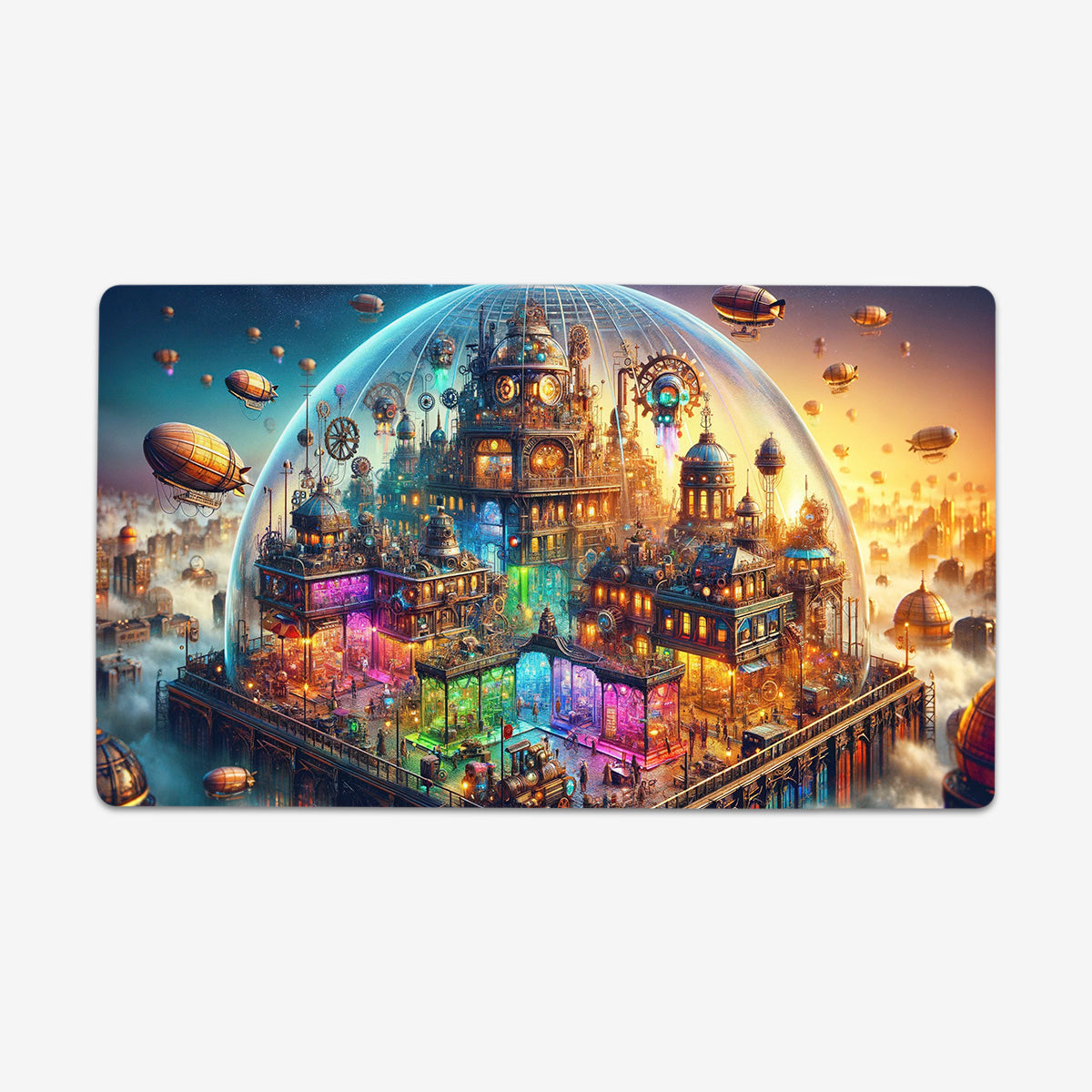 Steamworld Dome Playmat - Premium Playmat from Inked Gaming - Just $34.99! Shop now at Game Crave Tournament Store