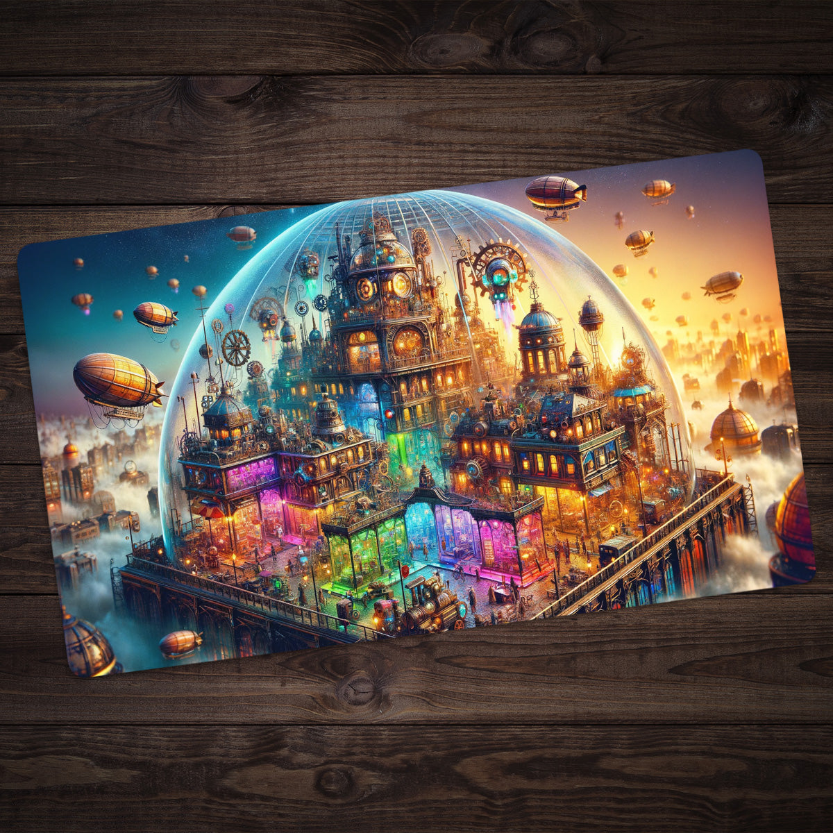 Steamworld Dome Playmat - Premium Playmat from Inked Gaming - Just $34.99! Shop now at Game Crave Tournament Store