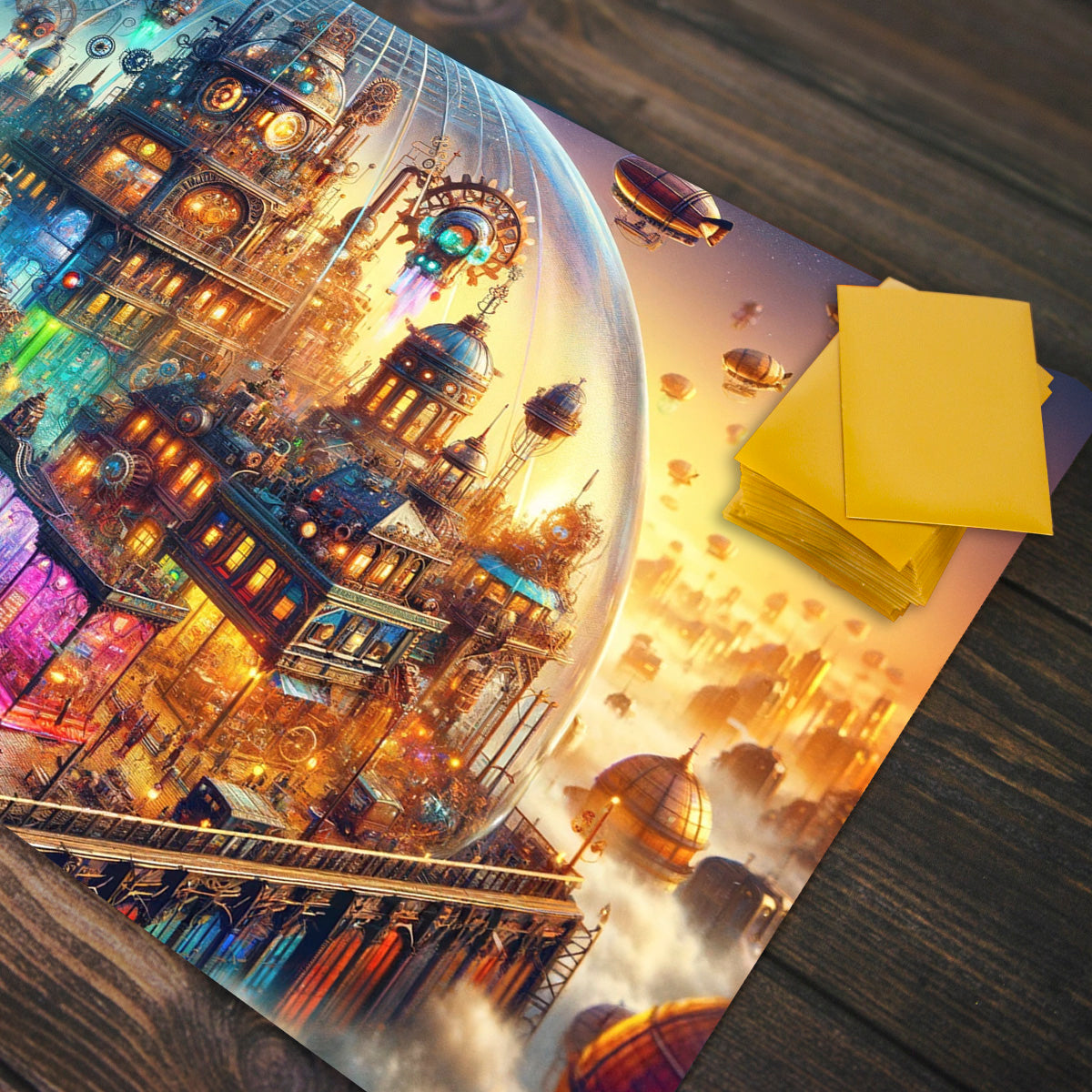 Steamworld Dome Playmat - Premium Playmat from Inked Gaming - Just $34.99! Shop now at Game Crave Tournament Store