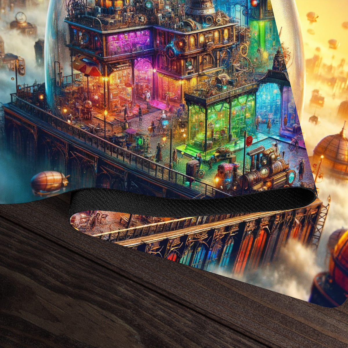 Steamworld Dome Playmat - Premium Playmat from Inked Gaming - Just $34.99! Shop now at Game Crave Tournament Store