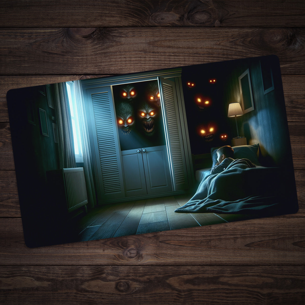 Sweet Dreams Horror Playmat - Premium Playmat from Inked Gaming - Just $34.99! Shop now at Game Crave Tournament Store