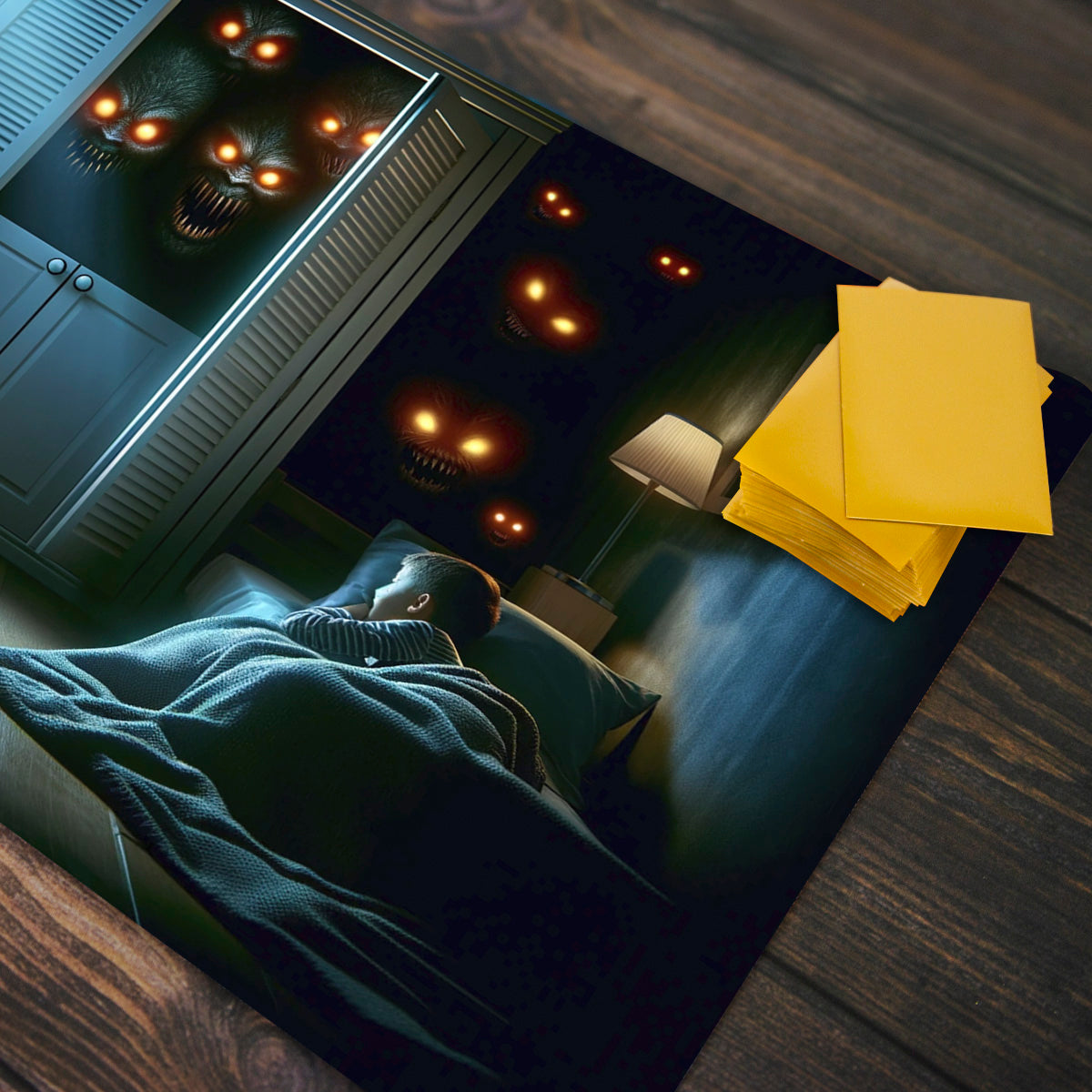 Sweet Dreams Horror Playmat - Premium Playmat from Inked Gaming - Just $34.99! Shop now at Game Crave Tournament Store