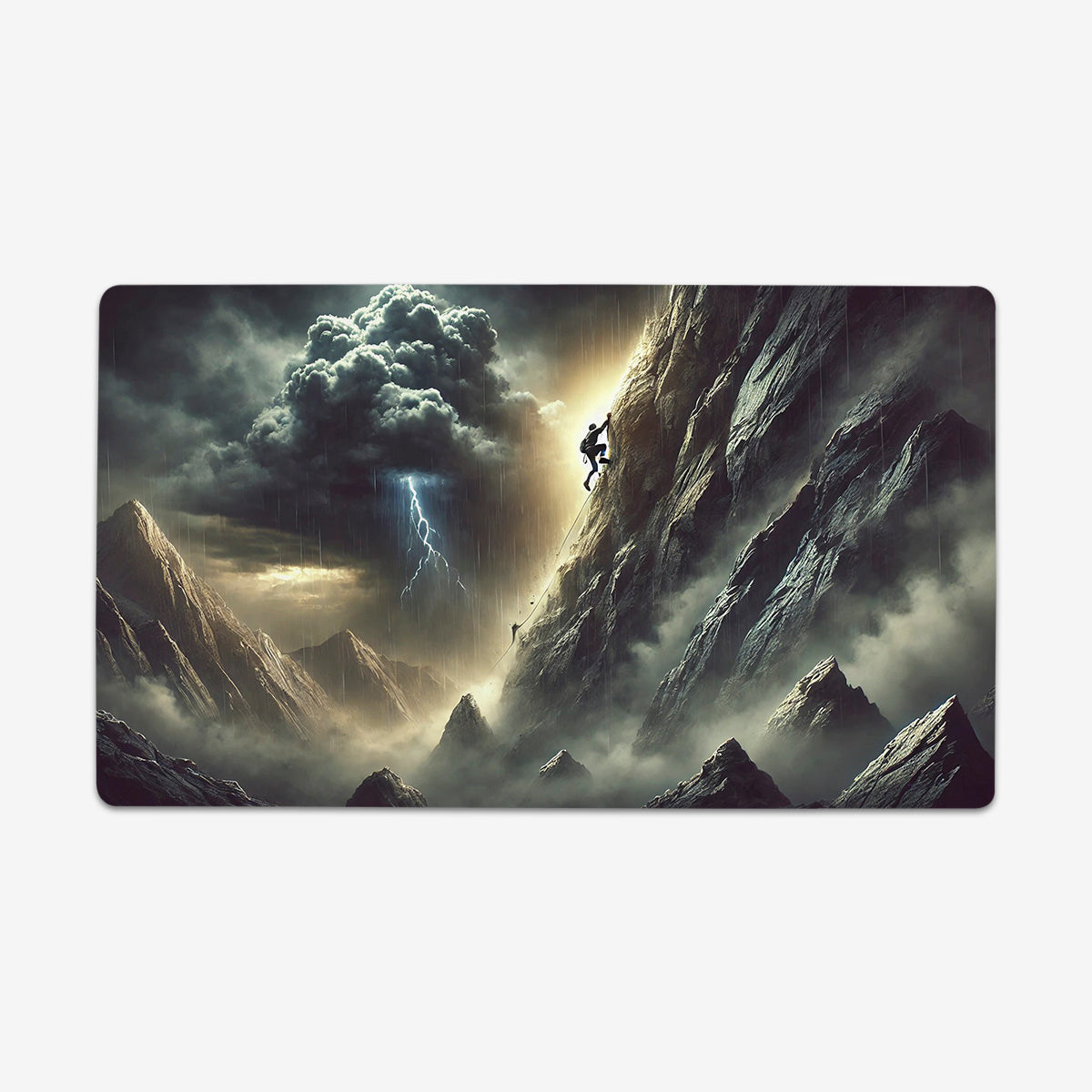Thunder On Climb Playmat - Premium Playmat from Inked Gaming - Just $34.99! Shop now at Game Crave Tournament Store