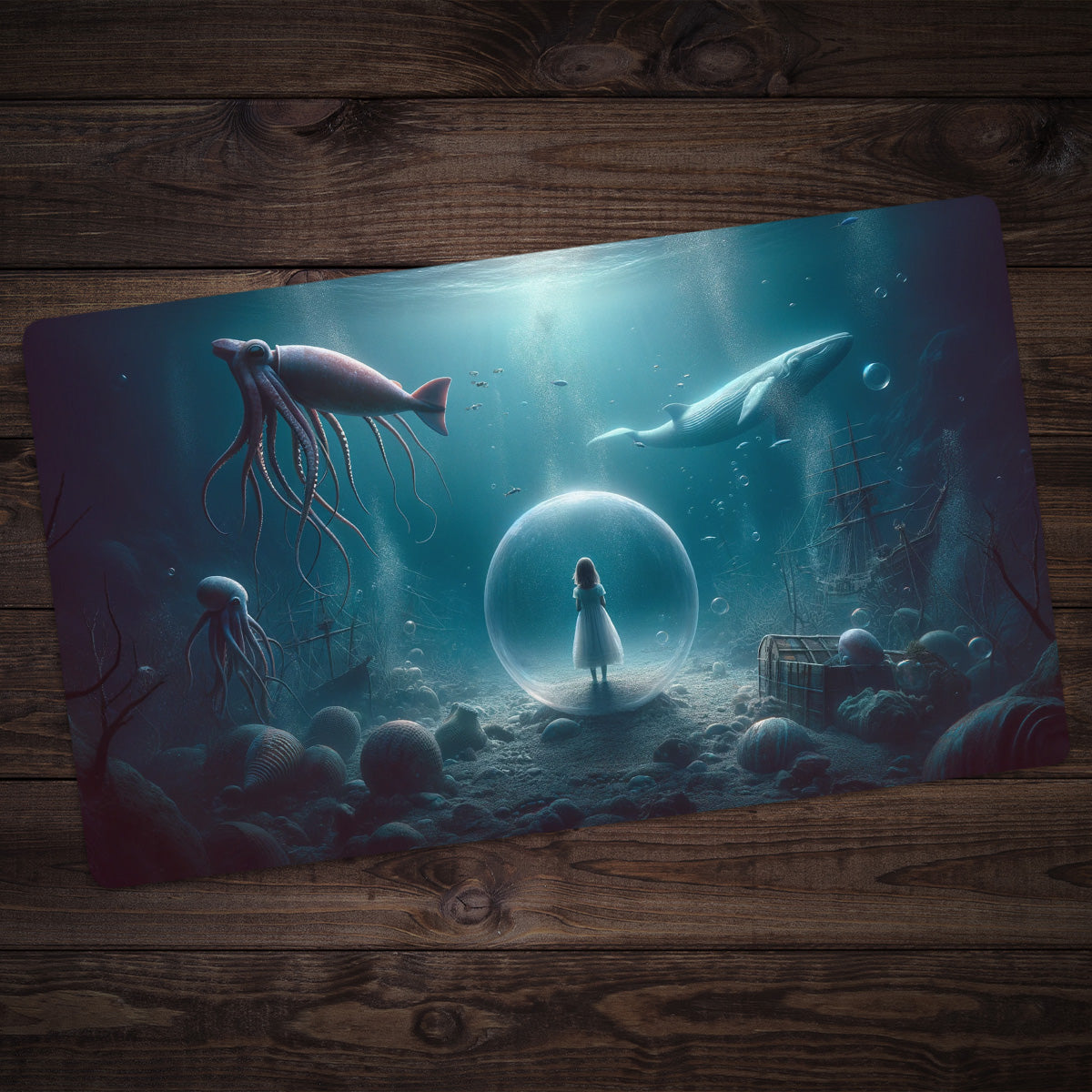Underwater Adventure Playmat - Premium Playmat from Inked Gaming - Just $34.99! Shop now at Game Crave Tournament Store