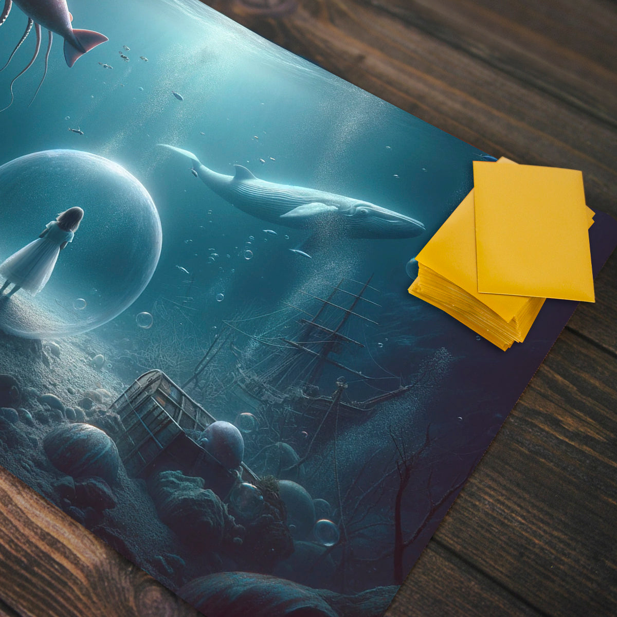 Underwater Adventure Playmat - Premium Playmat from Inked Gaming - Just $34.99! Shop now at Game Crave Tournament Store