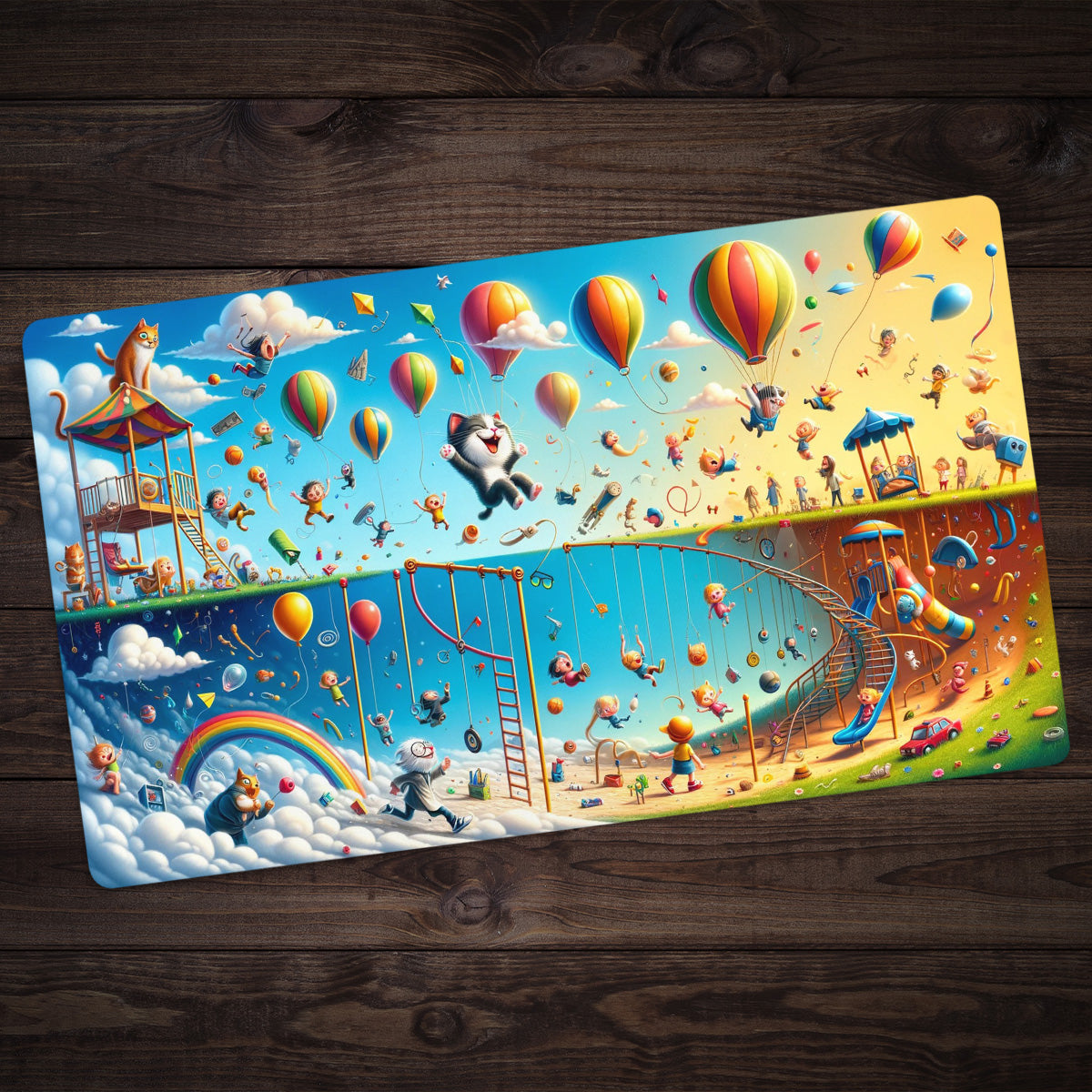 Up And Downs Playmat - Premium Playmat from Inked Gaming - Just $34.99! Shop now at Game Crave Tournament Store