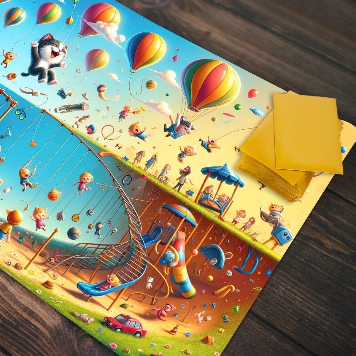 Up And Downs Playmat - Premium Playmat from Inked Gaming - Just $34.99! Shop now at Game Crave Tournament Store