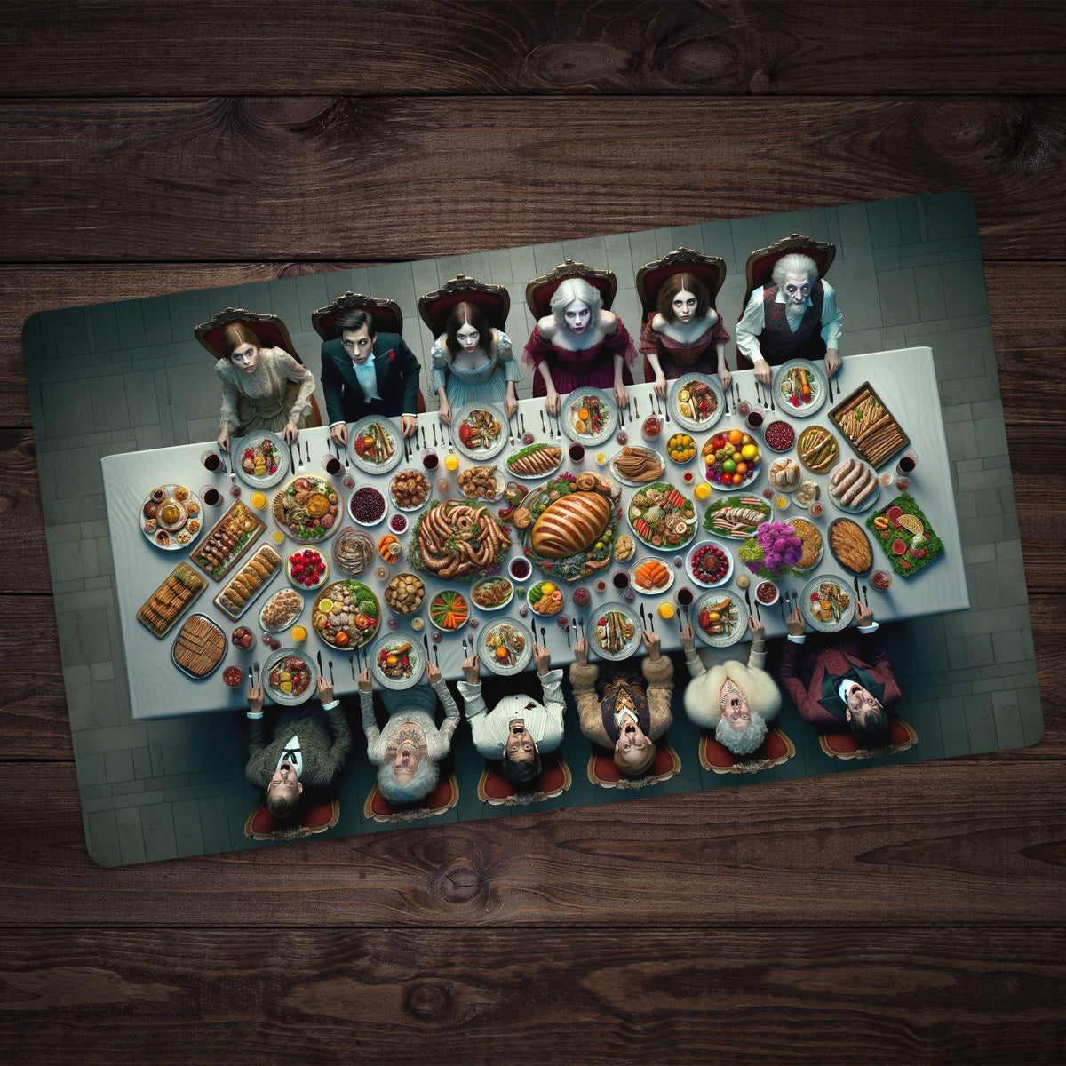 Vampire Feast Playmat - Premium Playmat from Inked Gaming - Just $34.99! Shop now at Game Crave Tournament Store