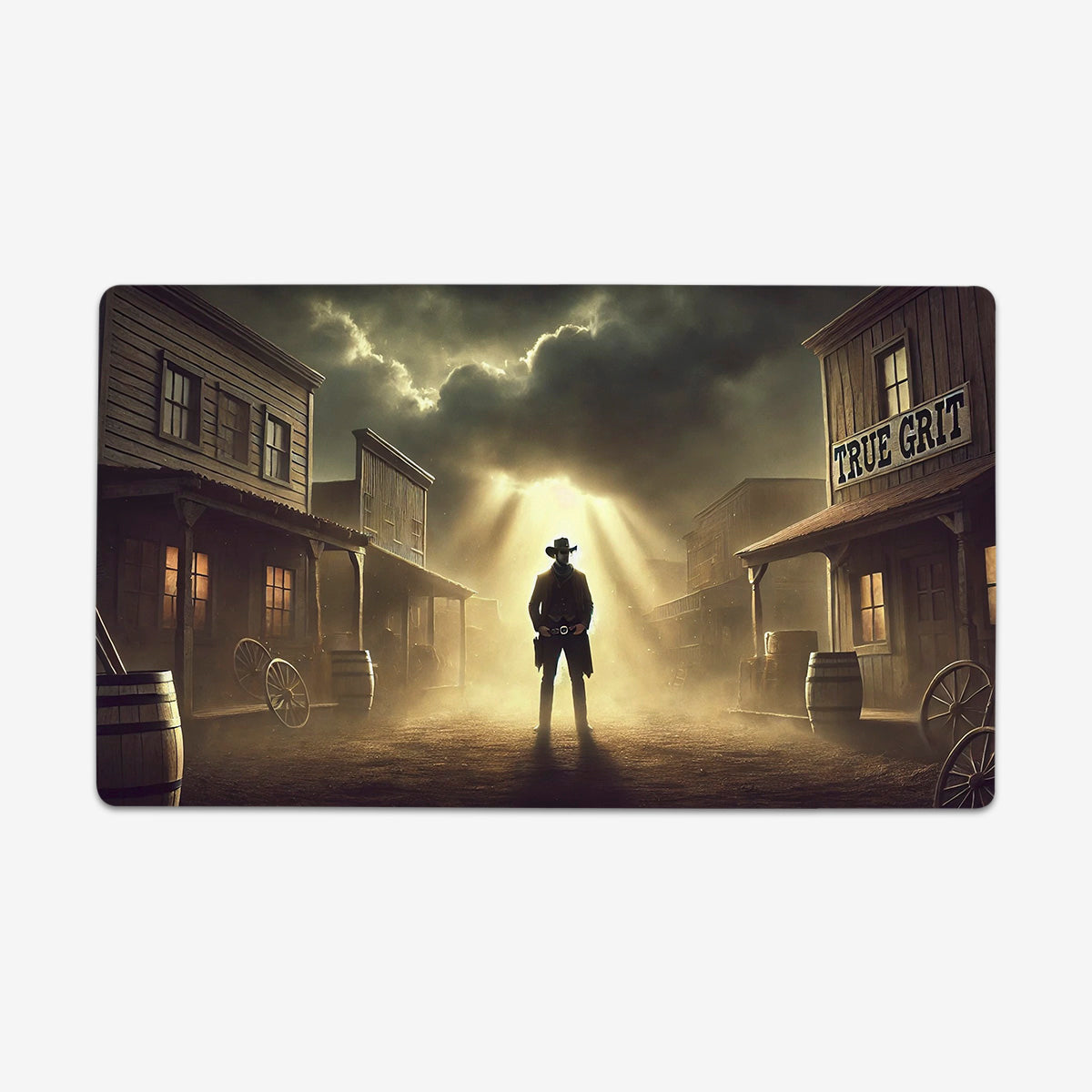 Western Grit Playmat - Premium Playmat from Inked Gaming - Just $34.99! Shop now at Game Crave Tournament Store