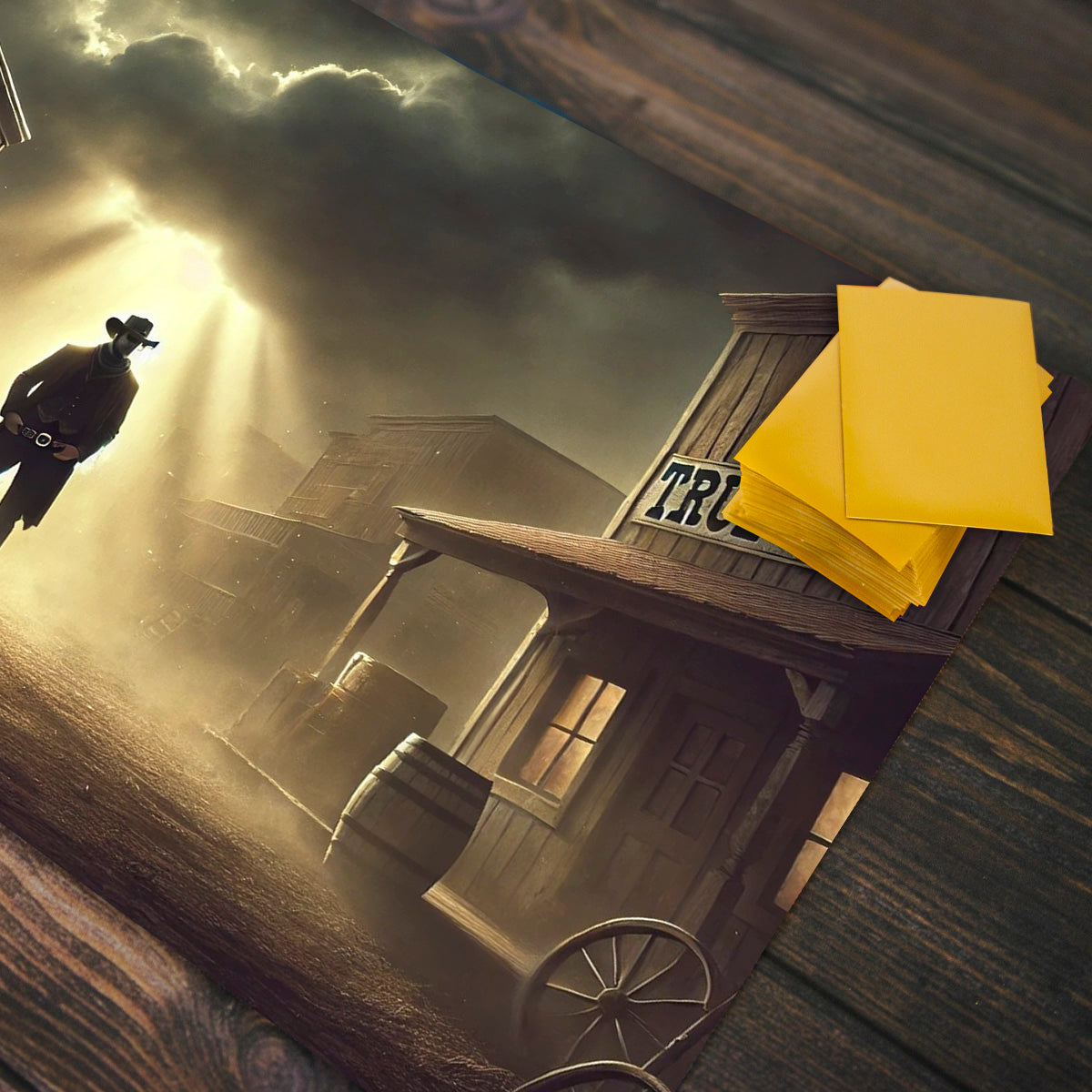 Western Grit Playmat - Premium Playmat from Inked Gaming - Just $34.99! Shop now at Game Crave Tournament Store