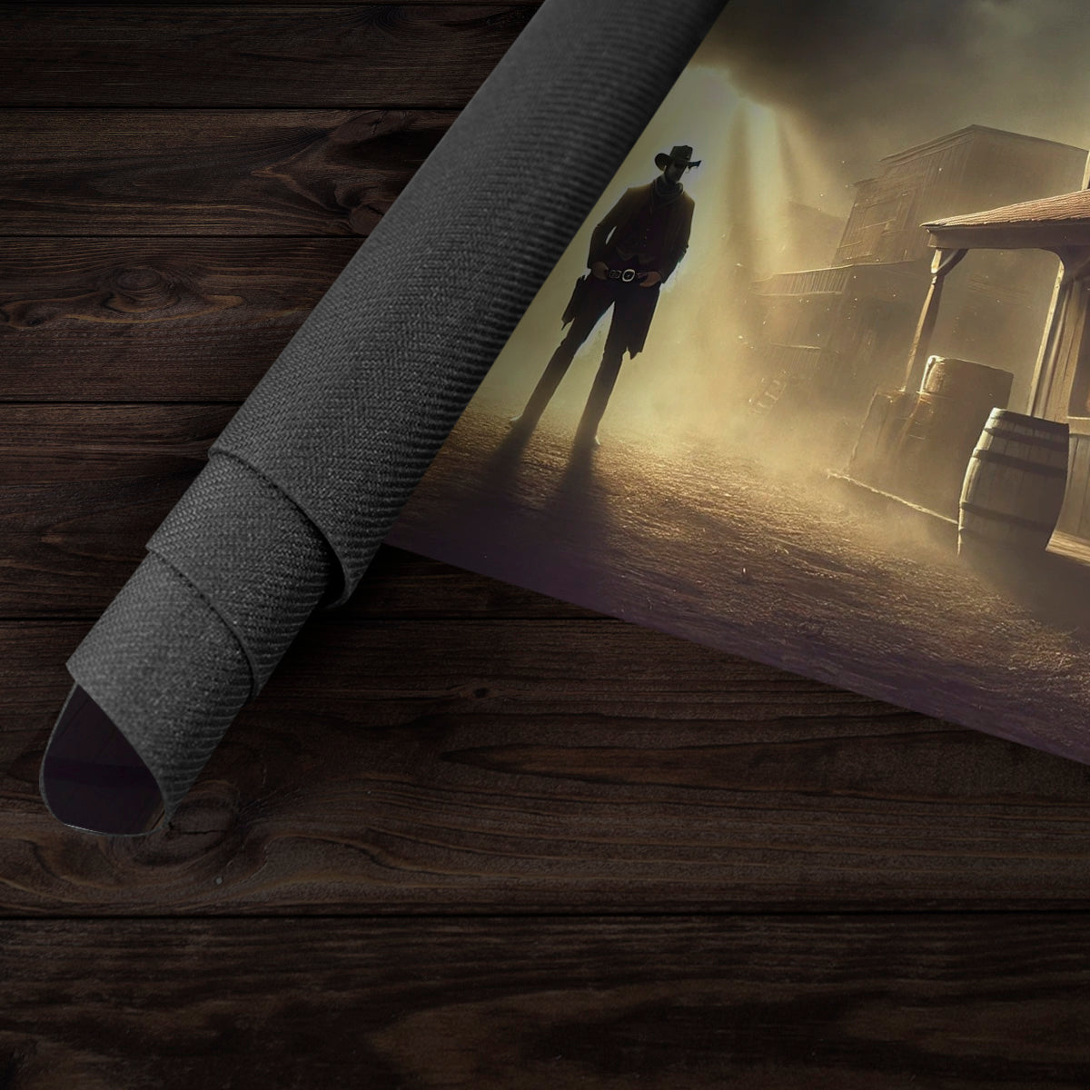 Western Grit Playmat - Premium Playmat from Inked Gaming - Just $34.99! Shop now at Game Crave Tournament Store