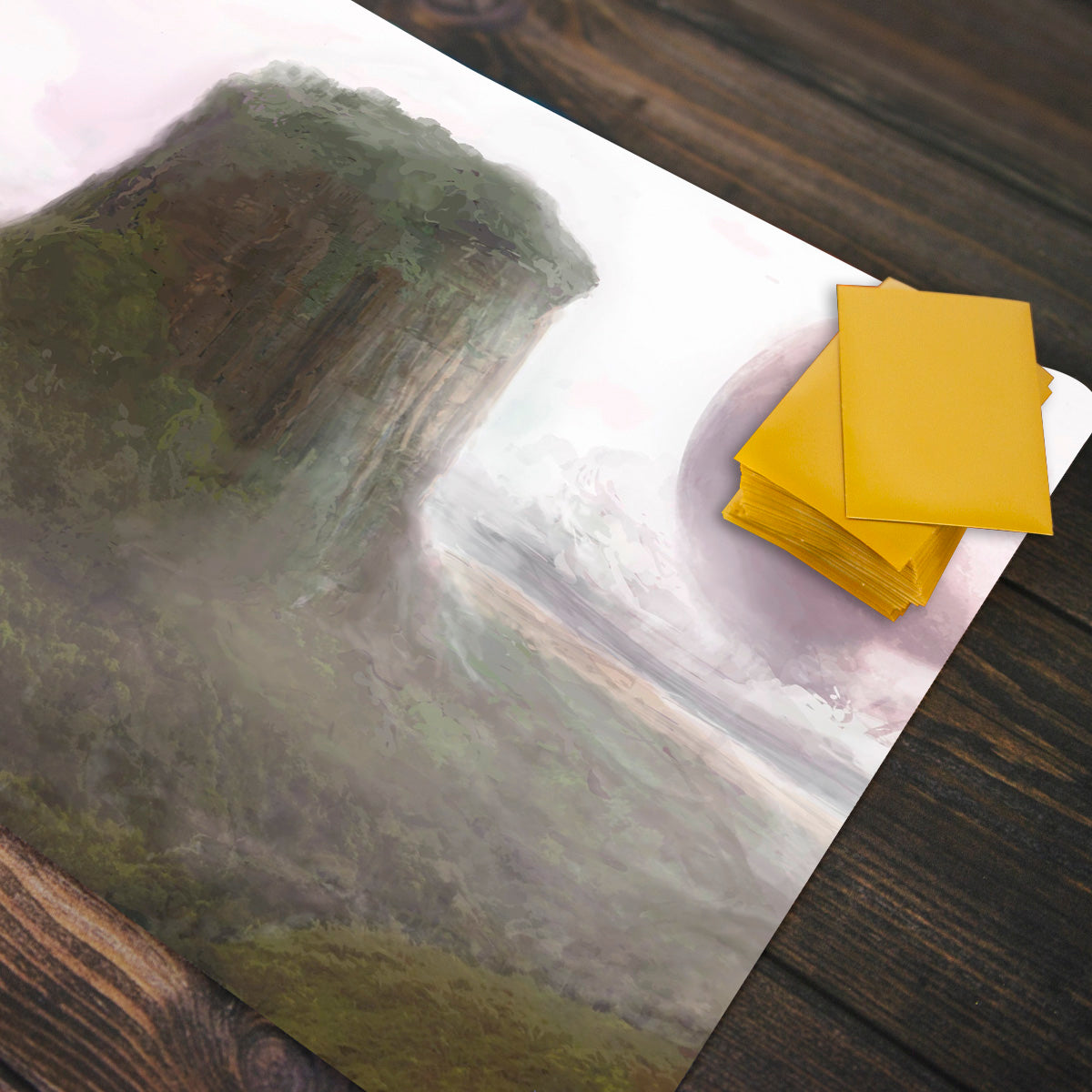 Water Moon Playmat - Premium Playmat from Inked Gaming - Just $34.99! Shop now at Game Crave Tournament Store